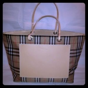Authentic Burberry satchel.